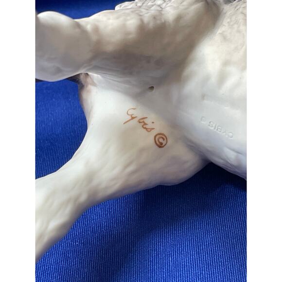 Porcelain Cybis Detailed Donkey Burro Figurine Signed - Picture 8 of 9